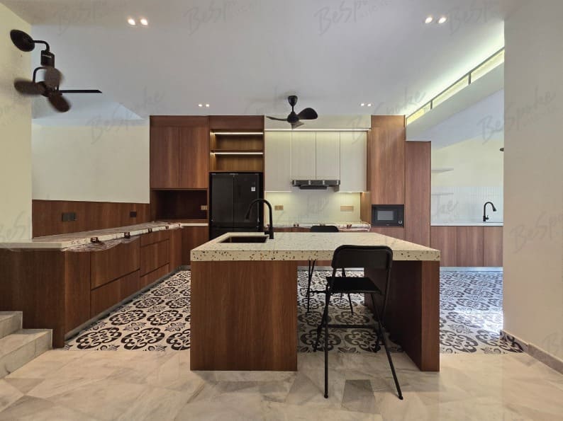Bespoke Kitchen built kitchen cabinet in Malaysia